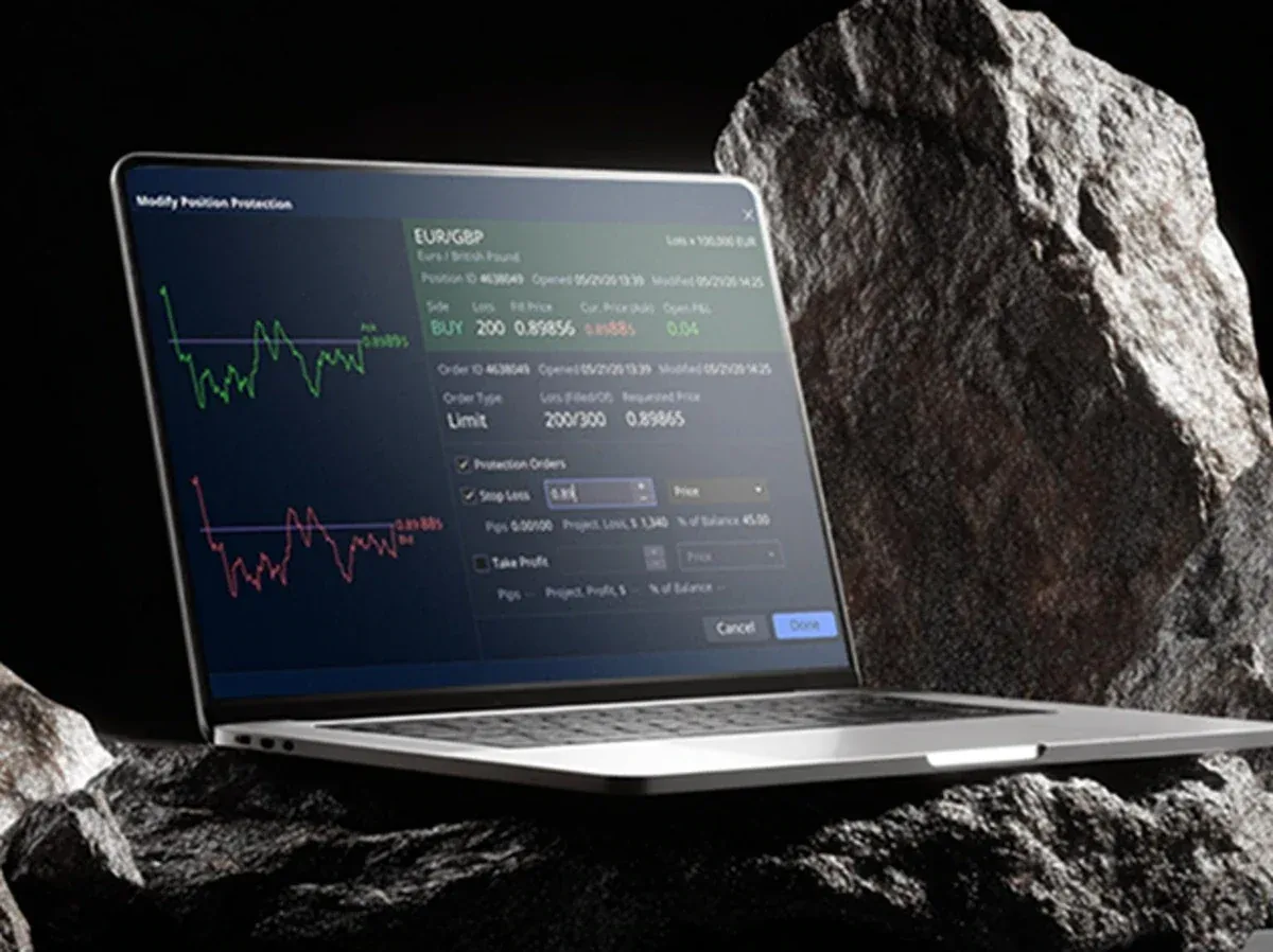 Pepperstone — Imagem dos produtos e serviços do site oficial